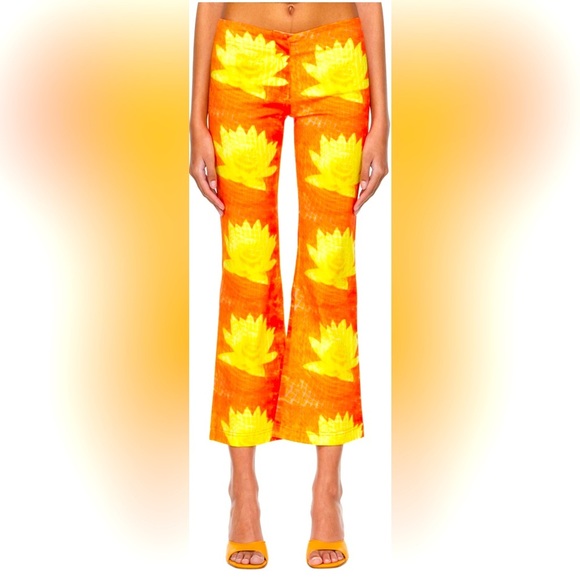Gimaguas SSENSE Exclusive Orange Colombo Lounge Pants. Size Large. VGUC - Picture 1 of 10